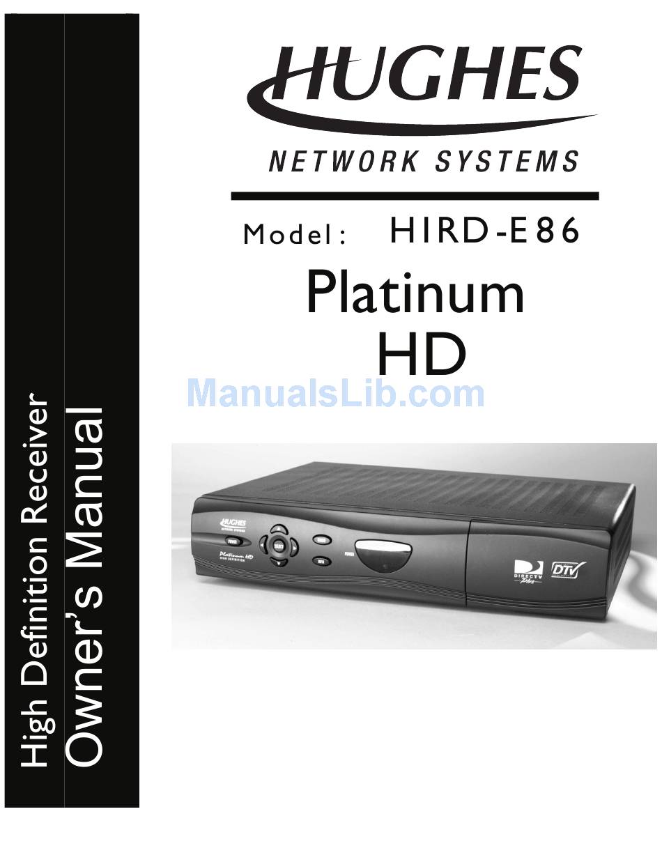 HUGHES DIRECTV HIRDE86 OWNER