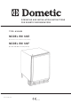 Dometic RM 122F Operating And Installation Manual