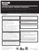 Ducane 2020801 Meridian Owner's Manual