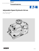 Eaton Vickers MTR3 Overhaul Manual