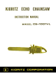 Echo CS-1001VL Instruction Manual