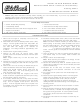 Edelbrock 3843 Installation Instructions