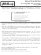 Edelbrock 4790 Installation Instructions