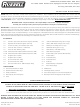 Edelbrock 641563 Installation Instructions Manual