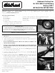 Edelbrock Ford Mustang 63-5221 Installation Instructions