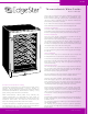 EdgeStar TWR282S Brochure