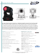 Elation Power Wash Wash 250 Technical Specifications