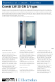 Electrolux TOUCHLINE LW 20 GN 2/1-GAS User Manual