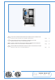 Electrolux Air-O-Speed AOW101E Installation And Operation Instruction Manual