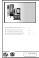 Electrolux AOS061E Installation, Operation And Maintenance Manual