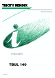 Tricity Bendix U28025 TBUL 140 Operating And Installation Instructions