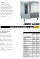 Zanussi ZANUSSI easyChill BCFW061 Brochure & Specs