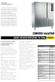 Electrolux ZANUSSI EasyChill BCFW102 Brochure & Specs