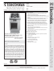 Electrolux 584106 Specification Sheet