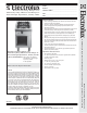 Electrolux 584107 Specification Sheet