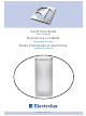 Electrolux 99526808A Use And Care Manual