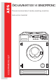 AEG OKO-LAVAMAT 1051 VI SENSORTRONIC Instruction Booklet