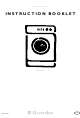 Electrolux EW 1418 1 Instruction Booklet