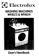 Electrolux WH823 User Handbook Manual