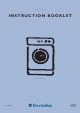 Electrolux EWD 1409 I Instruction Booklet