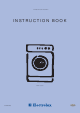 Electrolux WM 100 B Instruction Book