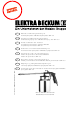 Elektra Beckum SPP 161 Operating And Maintenance Instructions