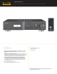 Pioneer Elite SX-A6-J Specification Sheet