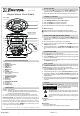 Emerson CK7330 Manual