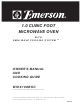 Emerson MW8108BSC Owner's Manual & Cooking Manual