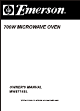 Emerson MW8774SL Owner's Manual