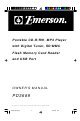 Emerson PD3689 Owner's Manual