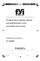 Emerson Research fYi iP105BK Owner's Manual