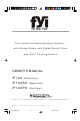 Emerson Research iP100 Owner's Manual