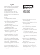 Energizer Battery Charger Owner's Manual
