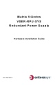 Enterasys Matrix VSER-RPU-SYS Hardware Installation Manual