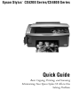 EPSON STYLUS CX4800 SERIES USER MANUAL Pdf Download | ManualsLib