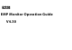 Epson EMP MONITOR OPERATION V4.30 User Manual