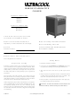UltraCOOL M201A Owner's Manual