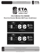 ETA Systems ETA-ECM20 Information Sheet