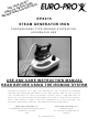 Euro-Pro EP8015 Use And Care Instruction Manual