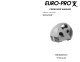 Euro-Pro VPW38H Owner's Manual