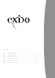 Exido Hollywood 271-005 User Manual