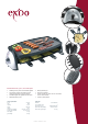 Exido Raclette-grill 243-045 Specifications