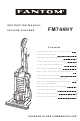 Fantom VACUUM CLEANER FM744HY Instruction Manual