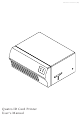 FARGO Electronics Quatro Quatro ID Card Printer User Manual