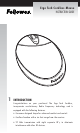 Fellowes Cordless Instruction Manual