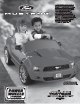 Fisher-Price FORD MUSTANG P5920 Owner's Manual & Assembly Instructions