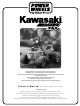 Fisher-Price KAWASAKI MOJAVE 78473 Owner's Manual & Assembly Instrucowner's Manual & Assembly Instructions