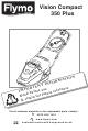 Flymo Vision Compact 350 Plus User Manual