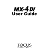 Focus Bridge/Router MX-4DV User Manual